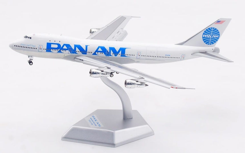 HX Models Pan Am Boeing B747-100 “Clipper JUAN T. TRIPPE” "N747PA Flaps-Down Version 1/400 Scale