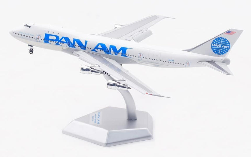 HX Models Pan Am Boeing B747-100 “Clipper JUAN T. TRIPPE” "N747PA Flaps-Down Version 1/400 Scale