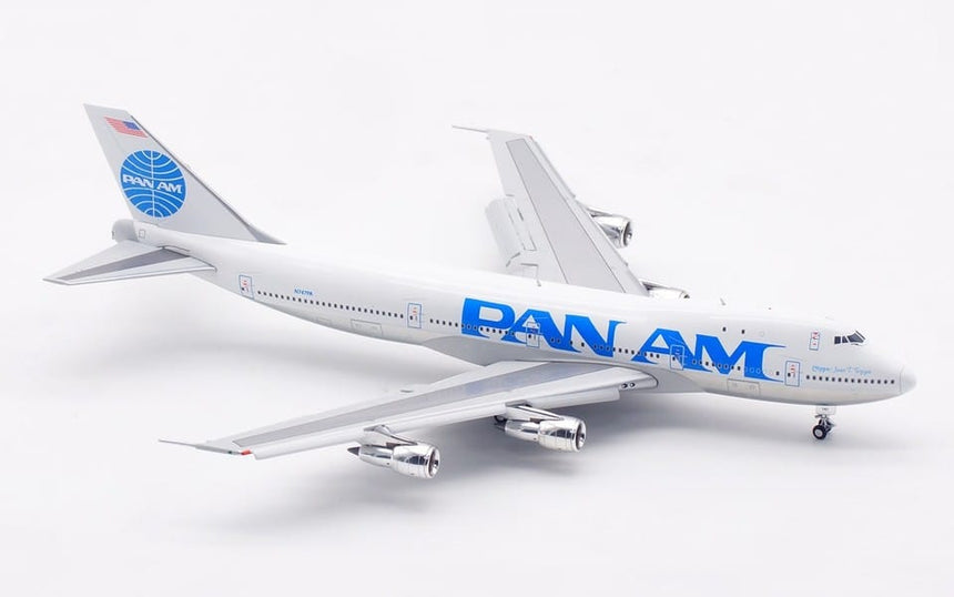 HX Models Pan Am Boeing B747-100 “Clipper JUAN T. TRIPPE” "N747PA Flaps-Down Version 1/400 Scale