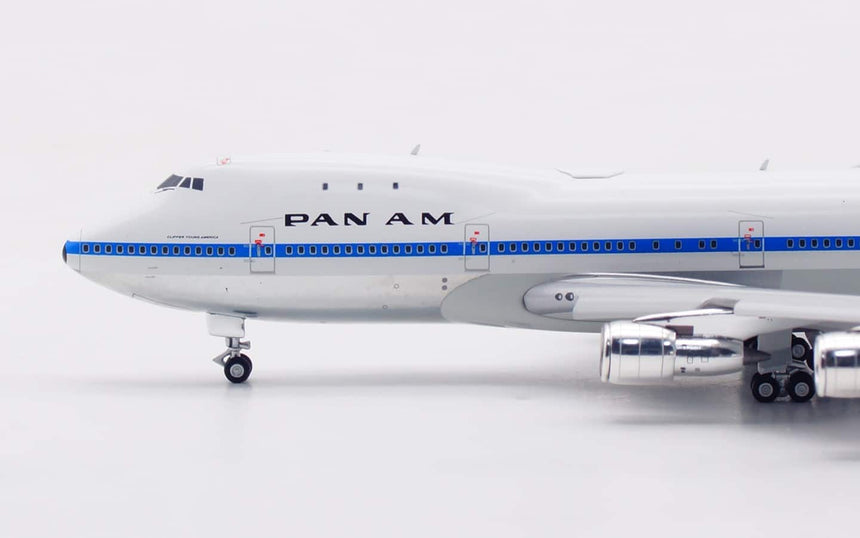 HX Models Pan Am Boeing B747-100 “Clipper Young America” N733PA Flaps-Down Version 1/400 Scale