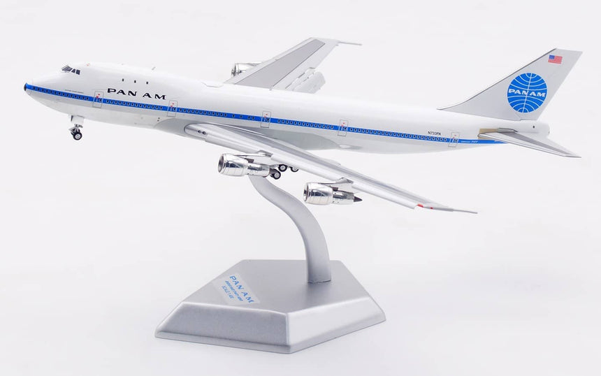 HX Models Pan Am Boeing B747-100 “Clipper Young America” N733PA Flaps-Down Version 1/400 Scale