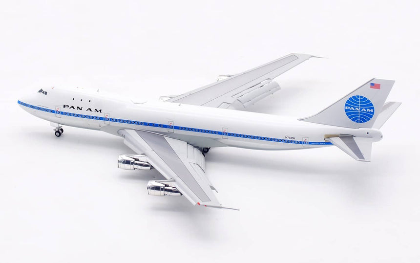 HX Models Pan Am Boeing B747-100 “Clipper Young America” N733PA Flaps-Down Version 1/400 Scale