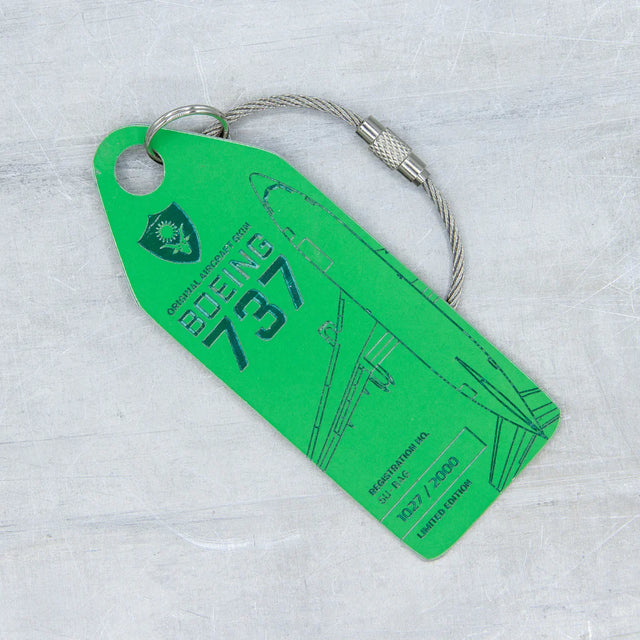 AviationTag Niger Airlines Boeing 737-200 - 5U-BA Green