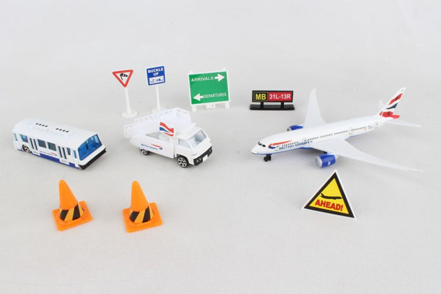 British Airways Model Airport Play Set Toy