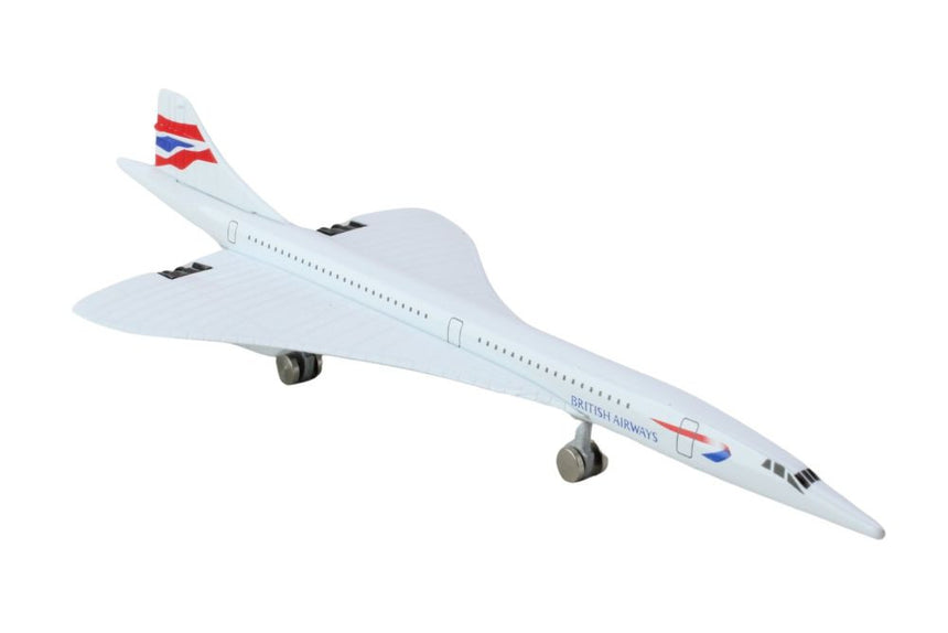 British Airways Concorde Airplane Model Toy