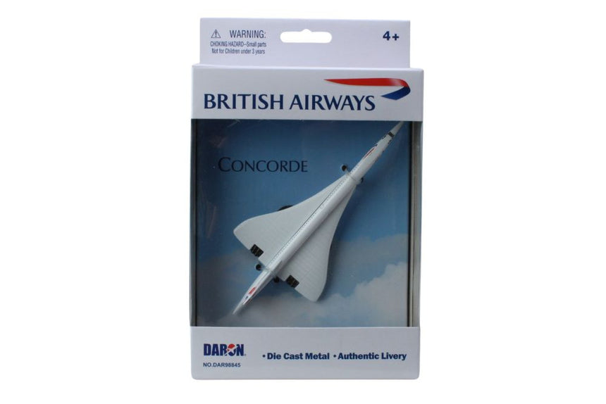 British Airways Concorde Airplane Model Toy