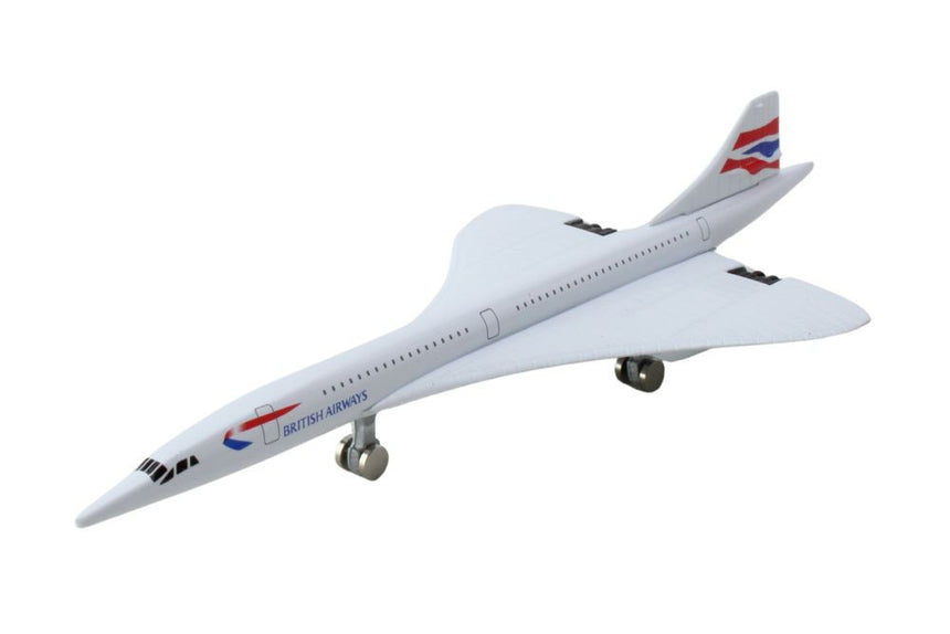 British Airways Concorde Airplane Model Toy