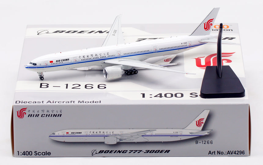 Aviation400 Air China Boeing 777-300ER B-1266 (detachable gear) 1/400 Aircraft Scale Model