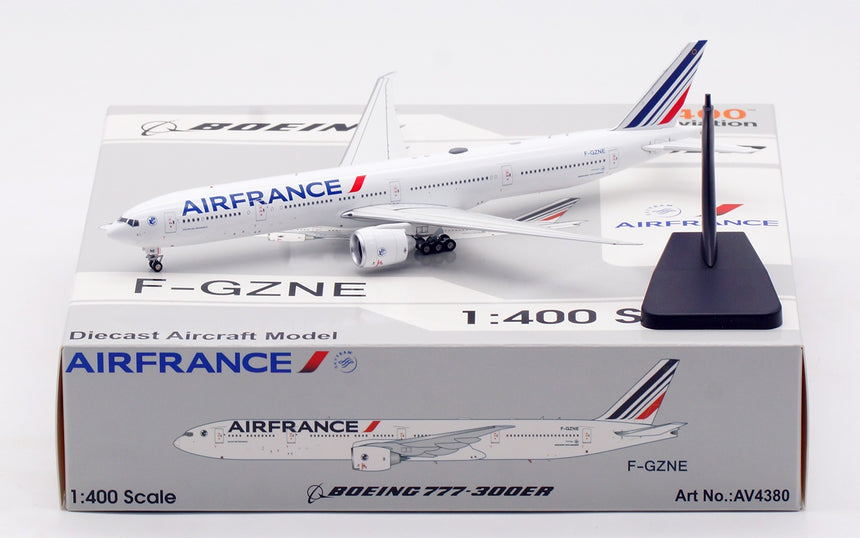 Aviation400 Air France Boeing 777-328ER F-GZNE (detachable gear) 1/400 Aircraft Scale Model