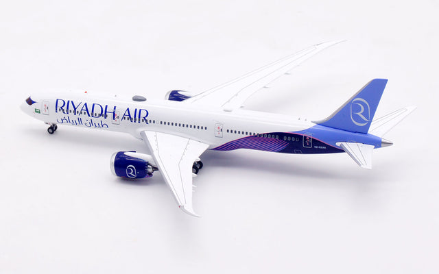 Aviation400 Riyadh Air Boeing 787-9 Dreamliner HZ-RXAA (with Antenna and detachable gear) 1/400 Aircraft Scale Model