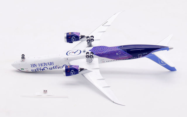 Aviation400 Riyadh Air Boeing 787-9 Dreamliner HZ-RXAA (with Antenna and detachable gear) 1/400 Aircraft Scale Model
