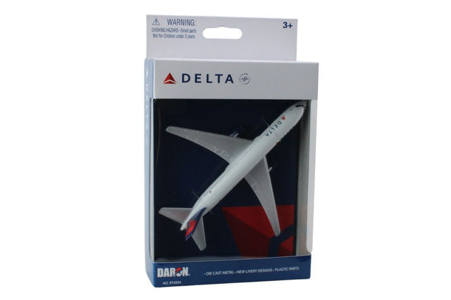 Delta Airlines Airplane Model Toy