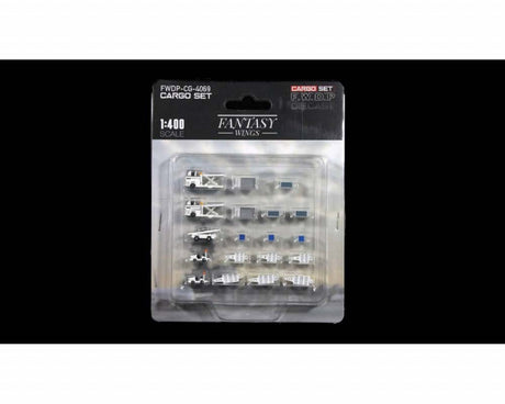 Fantasy Wings Blank Cargo Set (Dollies and Container) 1/400 FWDP-CG-4069