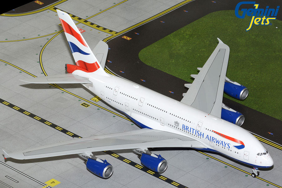 GeminiJets British Airways Airbus A380 G-XLEE 1/200 Aircraft Scale Model