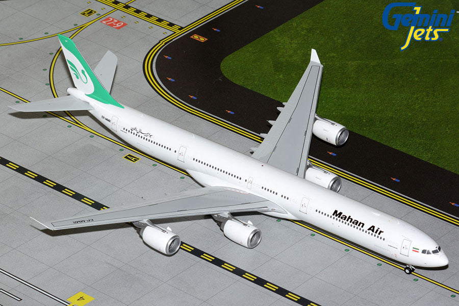 GeminiJets Mahan Air Airbus A340-600 EP-MMR 1/200 Scale