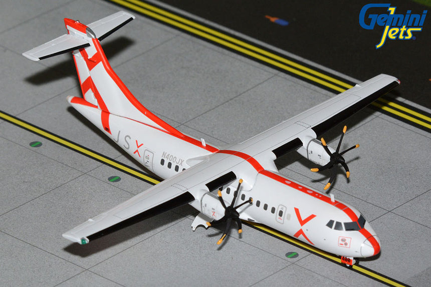GeminiJets JSX ATR 42-600 N400JX 1/200 Aircraft Scale Model