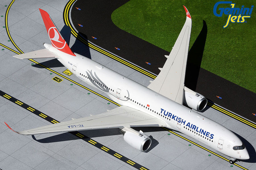 GeminiJets Turkish Airlines Airbus A350-900 TC-LGA 1/200 G2THY1001