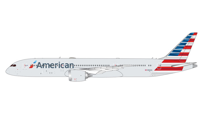 GeminiJets American Airlines Boeing B787-9 N836AA 1/400 Aircraft Scale Model