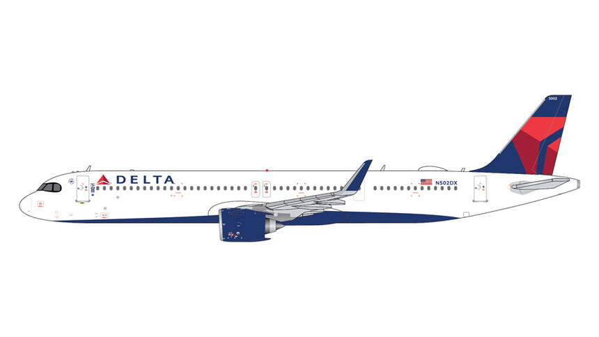 GeminiJets Delta Air Lines Airbus A321neo N502DX 1/400 Aircraft Scale Model