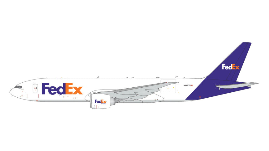 GeminiJets FedEx Boeing B777-200LRF N895FD (Revised Livery) 1/400 Scale