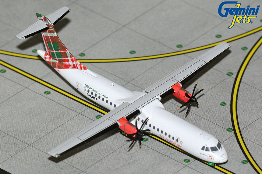 GeminiJets Loganair ATR 72-600 G-LMTF (green livery) 1/400 Aircraft Scale Model