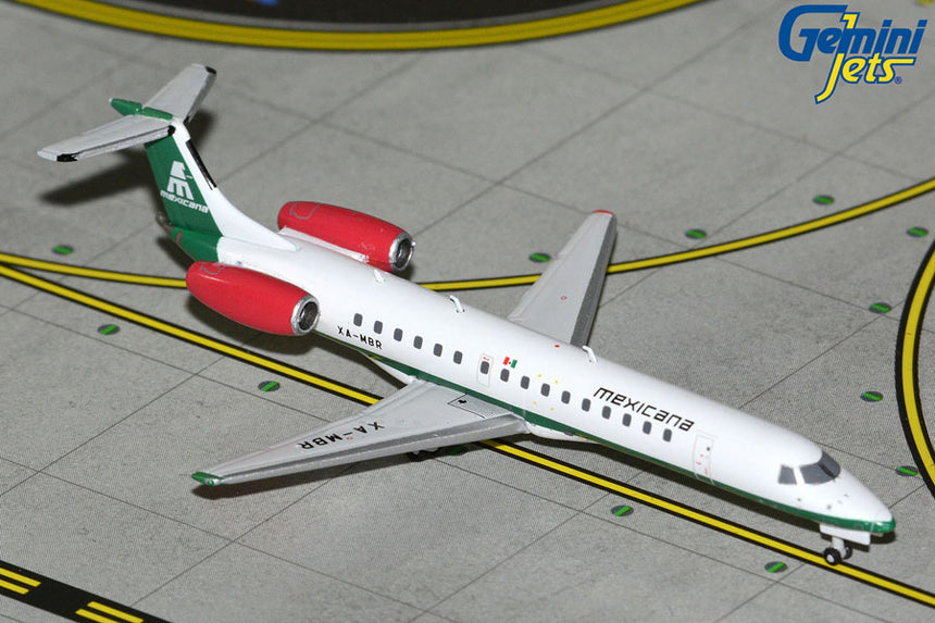 GeminiJets Mexicana Embraer E145EP XA-MBR 1/400 Aircraft Scale Model