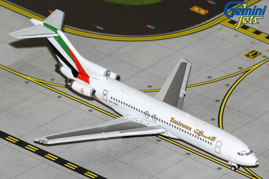 GeminiJets Emirates Boeing B727-200 A6-EMC 1/400 Aircraft Scale Model