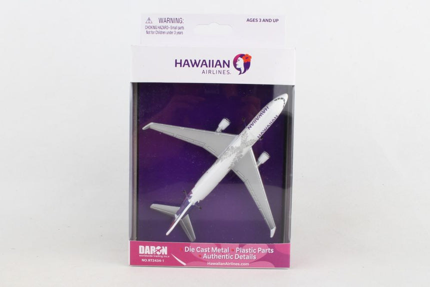 Hawaiian Airlines Airplane Model Toy