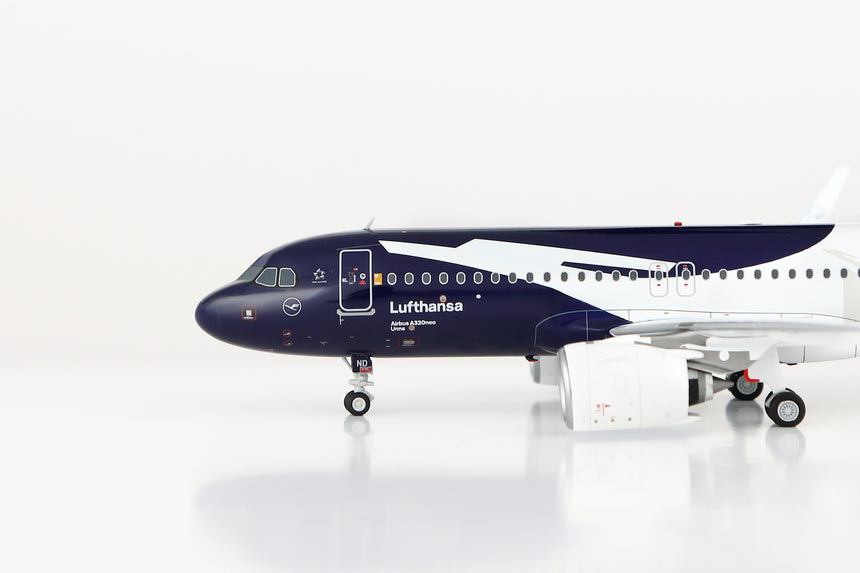 SQ Wings Lufthansa "Lufthansa 100th Anniversary" Airbus A320neo D-AIND 1/200 Aircraft Scale Model