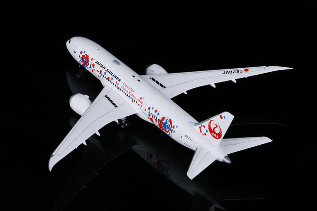 SQ Wings JAL "Expo 2025 Osaka" Boeing B787-8 JA823J 1/200 Aircraft Scale Model