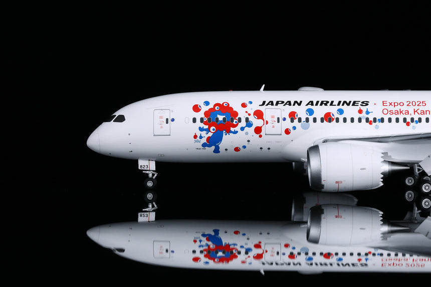 SQ Wings JAL "Expo 2025 Osaka" Boeing B787-8 JA823J 1/200 Aircraft Scale Model