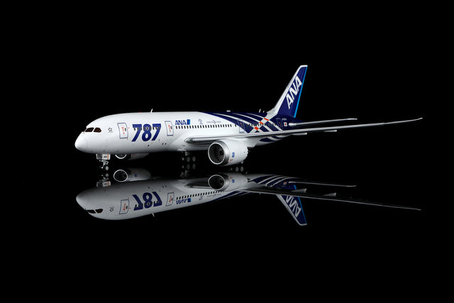 SQ Wings All Nippon Airways Special Delivery Livery Boeing B787-8 JA801A 1/200 Aircraft Scale Model