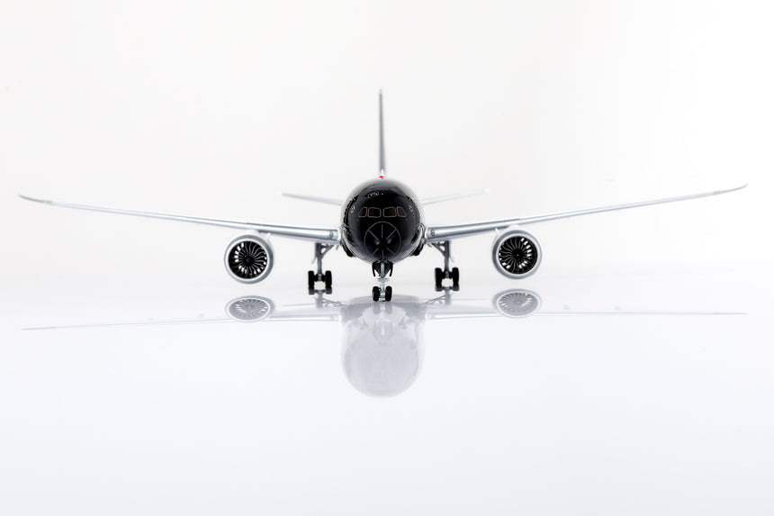 SQ Wings AIR NEW ZEALAND All Black livery Boeing B787-9 ZK-NZE 1/200 Aircraft Scale Model