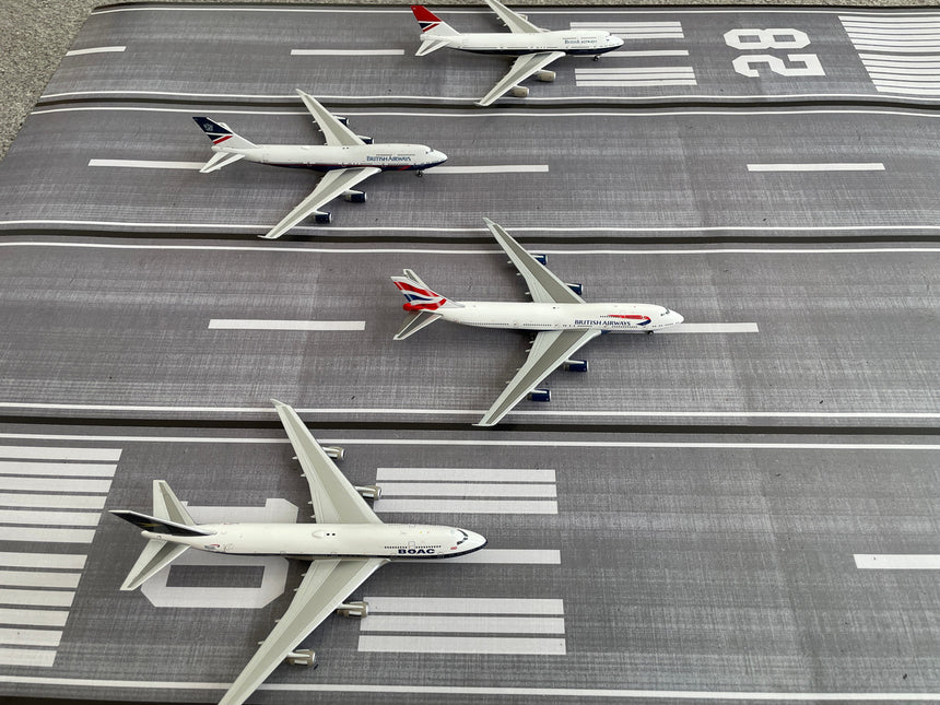 AMS 1/400 & 1/500 Scale Paper Airport Runway Mat