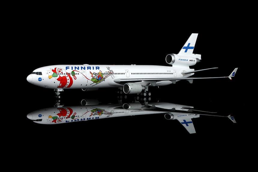 SQ Wings Finnair McDonnell Douglas MD-11 OH-LGC "Santa Claus" 1/200 Aircraft Scale Model
