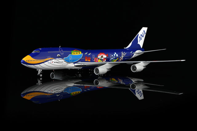 SQ Wings ANA "Marine Jumbo" Boeing B747-400D JA88963 1/200 Aircraft Scale Model