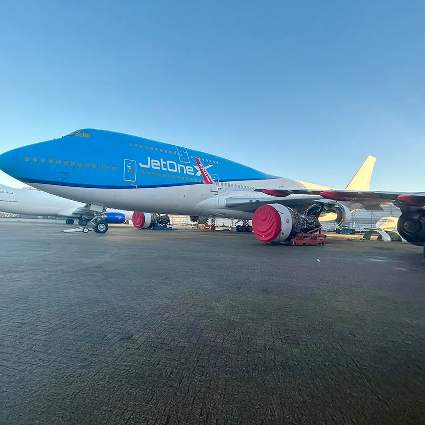 AviationTag JetOneX Boeing 747 - VQ-BWM Blue