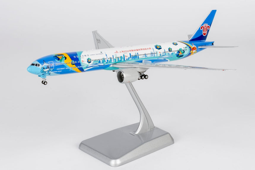 NG Models China Southern Airlines (WorldSkills Shanghai 2022 上海世赛号) Boeing 777-300ER B-2007 (ULTIMATE) 1/400 Aircraft Scale Model