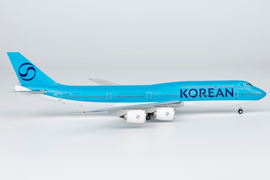 NG Models Korean Air Boeing 747-8 HL7638 (2025's livery) Lite Edition 1/400 Aircraft Scale Model