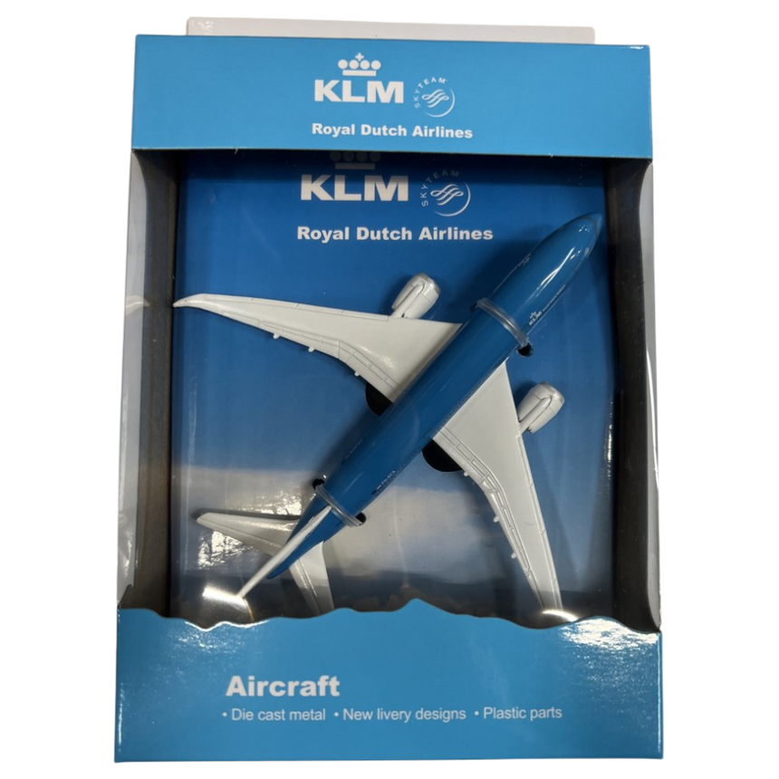 KLM Boeing 787 Diecast Model Plane Toy 13 cm