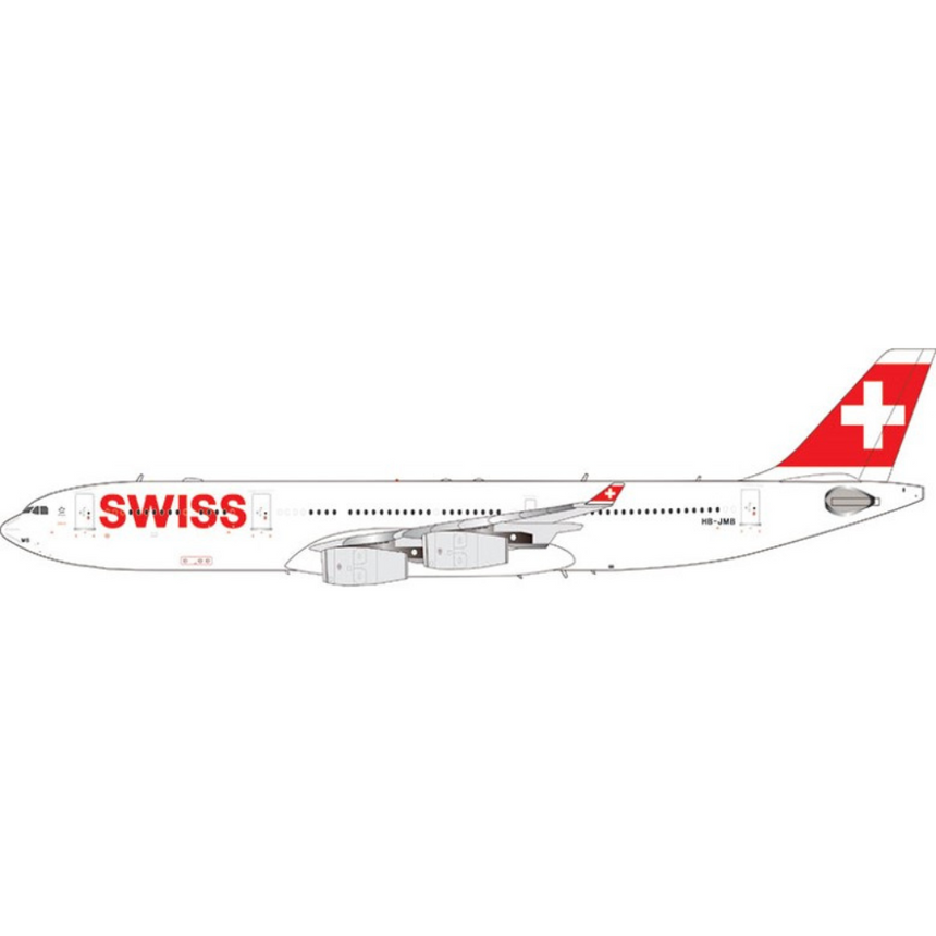 Aviation400 Swiss Airbus A340-313 HB-JMB 1/400 Scale