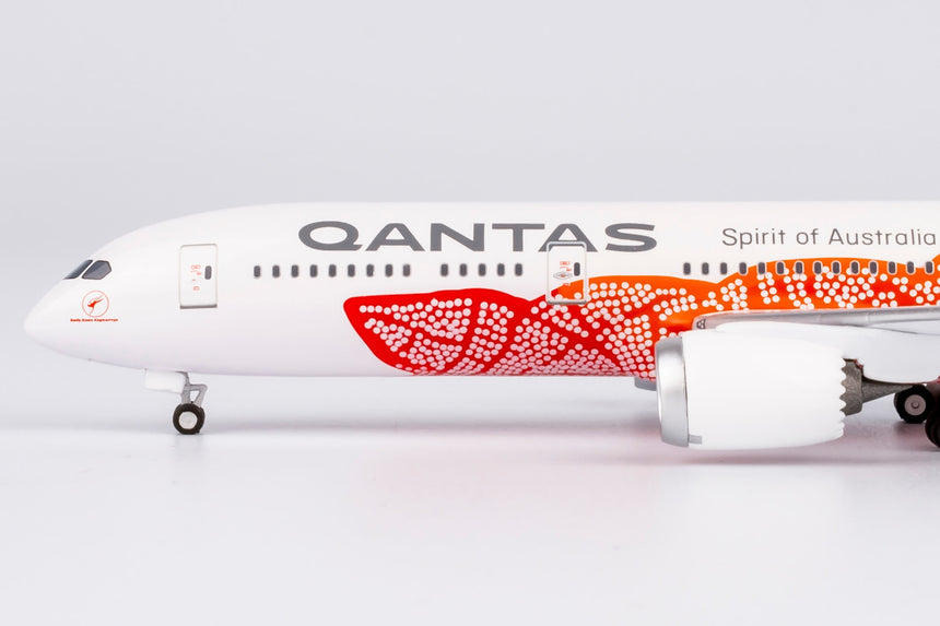 NG Models Qantas Emily - Balarinji Kame Kngwarreye Boeing B787-9 Dreamliner VH-ZND Lite Edition 1/400 Aircraft Scale Model
