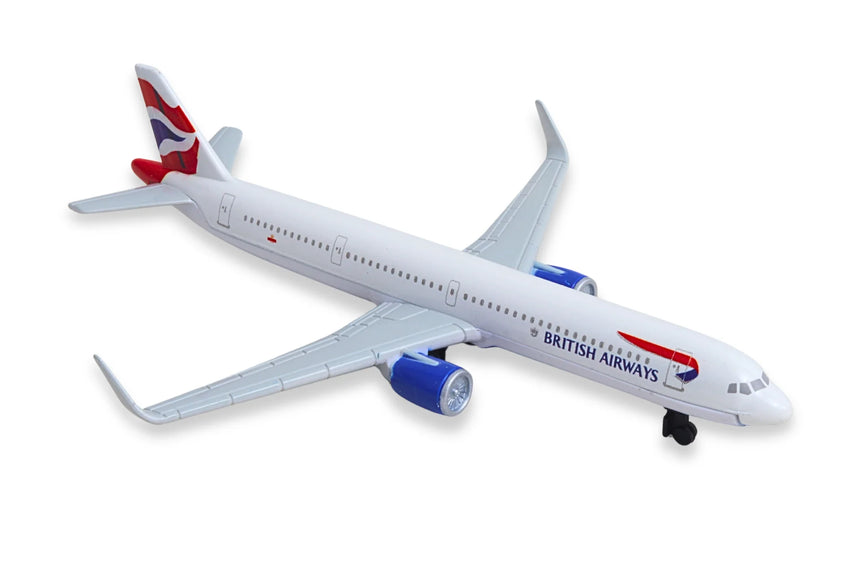 British Airways Airbus A321 Single Diecast Airplane Model Toy