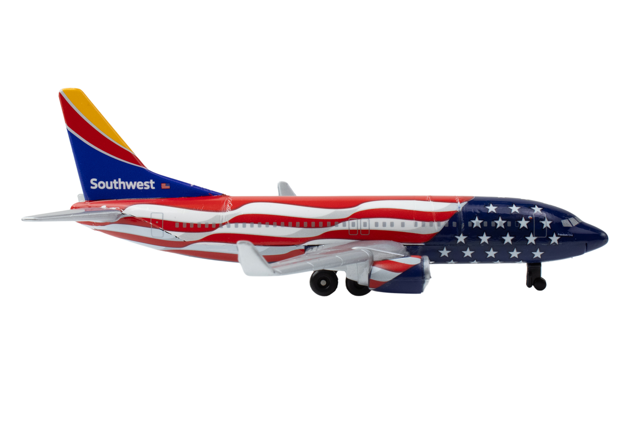 Southwest Freedom One Single Diecast Airplane Model Toy
