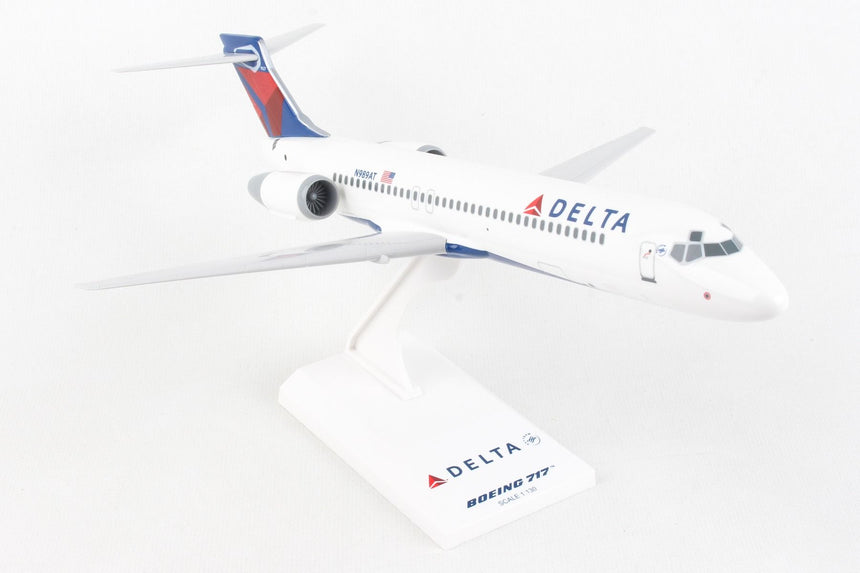 SkyMarks Delta Boeing B717 1/130 Aircraft Scale Model