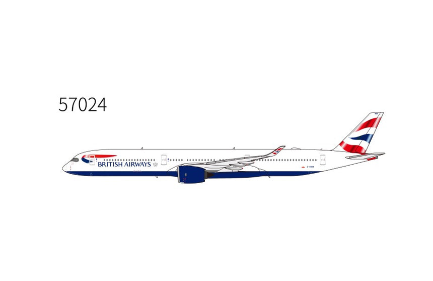 NG Models British Airways Airbus A350-1000 G-XWBM 1/400 Aircraft Scale Model