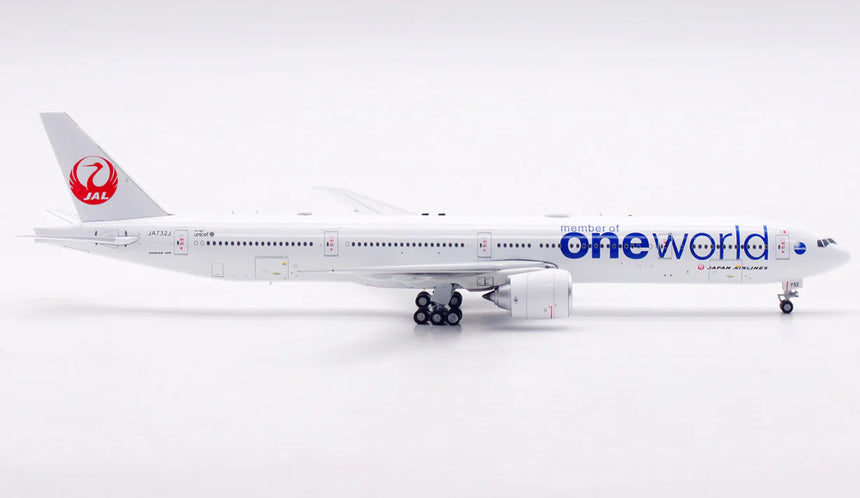 Aviation400 Japan Airlines Boeing 777-346ER "Oneworld" JA732J (detachable gear) 1/400 Aircraft Scale Model