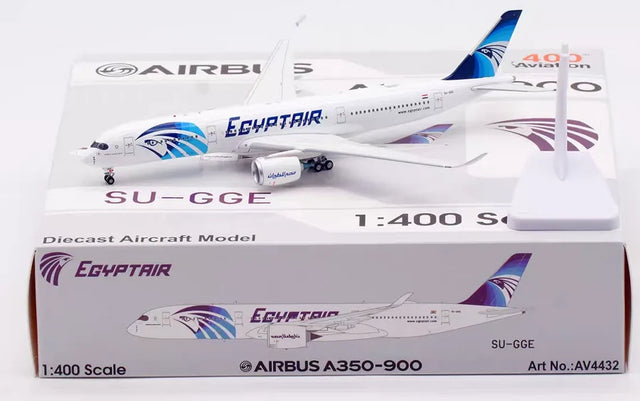 Aviation400 Egyptair Airbus A350-900 SU-GGE (detachable gear) 1/400 Aircraft Scale Model