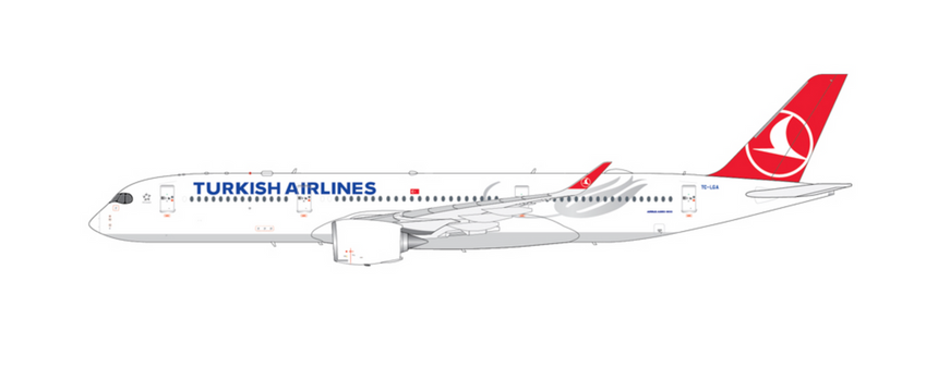 GeminiJets Turkish Airlines Airbus A350-900 TC-LGA 1/200 G2THY1001