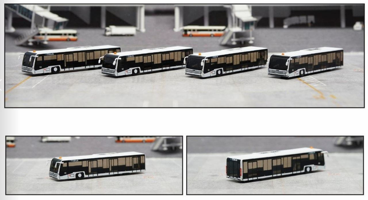 Fantasy Wings Airport Passenger Bus E. Cobus Tail Door Version 1/400 Scale